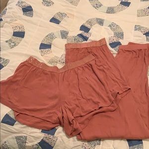Victoria’s Secret pj pants and shorts